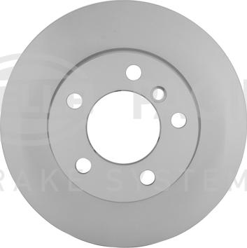 HELLA 8DD 355 129-391 - Спирачен диск vvparts.bg