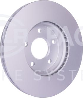 HELLA 8DD 355 129-361 - Спирачен диск vvparts.bg