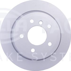 HELLA 8DD 355 129-331 - Спирачен диск vvparts.bg