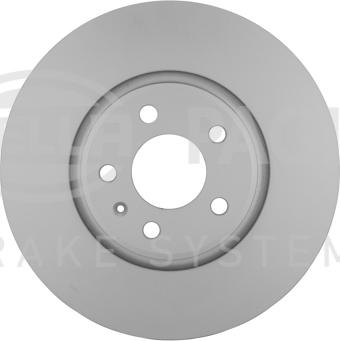 HELLA 8DD 355 129-231 - Спирачен диск vvparts.bg