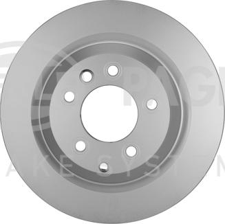 HELLA 8DD 355 129-721 - Спирачен диск vvparts.bg