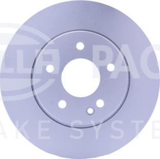 HELLA 8DD 355 125-541 - Спирачен диск vvparts.bg