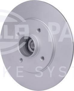 HELLA 8DD 355 125-161 - Спирачен диск vvparts.bg