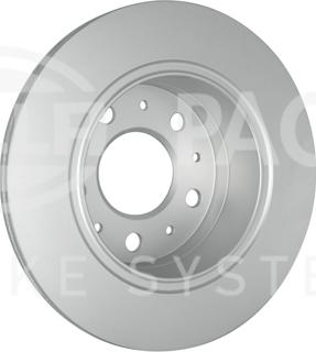 HELLA 8DD 355 125-291 - Спирачен диск vvparts.bg