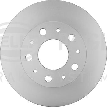 HELLA 8DD 355 125-261 - Спирачен диск vvparts.bg