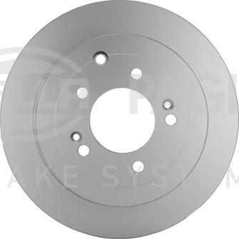 HELLA 8DD 355 126-671 - Спирачен диск vvparts.bg