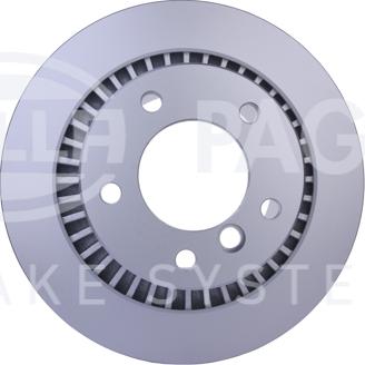 HELLA 8DD 355 126-331 - Спирачен диск vvparts.bg