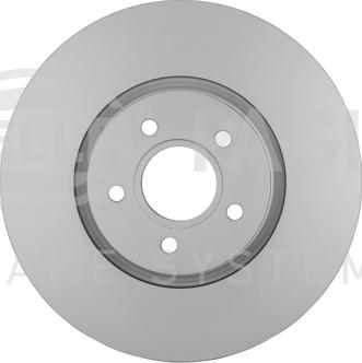 HELLA 8DD 355 128-541 - Спирачен диск vvparts.bg