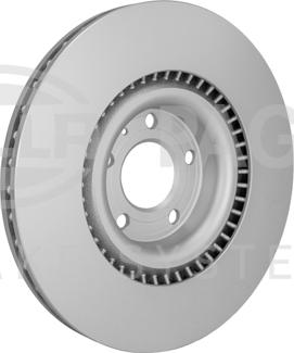 HELLA 8DD 355 128-501 - Спирачен диск vvparts.bg