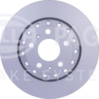 HELLA 8DD 355 128-651 - Спирачен диск vvparts.bg