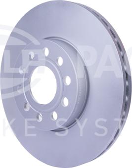 HELLA 8DD 355 128-001 - Спирачен диск vvparts.bg