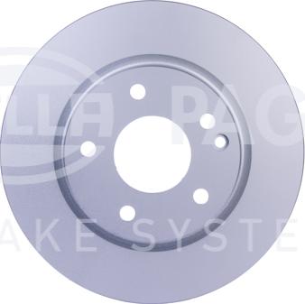 HELLA 8DD 355 128-161 - Спирачен диск vvparts.bg