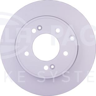 HELLA 8DD 355 128-841 - Спирачен диск vvparts.bg