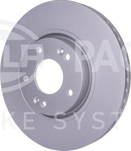 HELLA 8DD 355 128-831 - Спирачен диск vvparts.bg