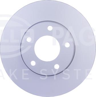 HELLA 8DD 355 128-231 - Спирачен диск vvparts.bg