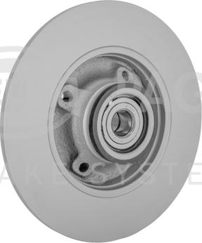 HELLA 8DD 355 123-291 - Спирачен диск vvparts.bg