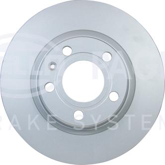 HELLA 8DD 355 122-442 - Спирачен диск vvparts.bg