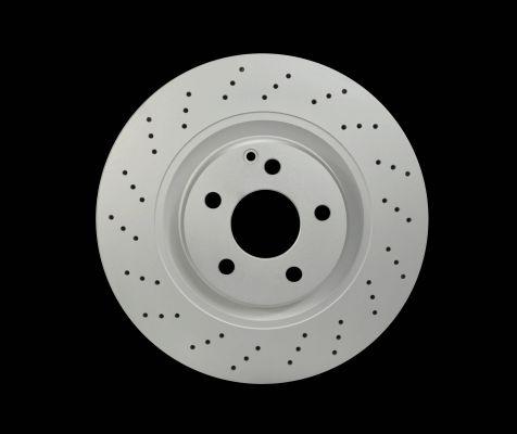 HELLA 8DD 355 122-022 - Спирачен диск vvparts.bg