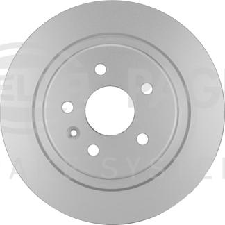 HELLA 8DD 355 122-741 - Спирачен диск vvparts.bg