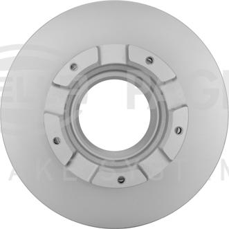 HELLA 8DD 355 122-761 - Спирачен диск vvparts.bg