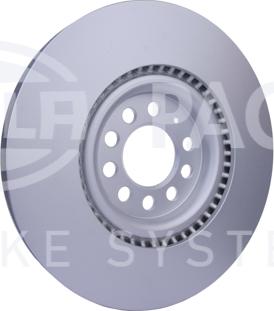 HELLA 8DD 355 127-441 - Спирачен диск vvparts.bg