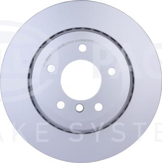 HELLA 8DD 355 127-611 - Спирачен диск vvparts.bg