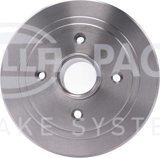 HELLA 8DT 355 300-411 - Спирачен барабан vvparts.bg