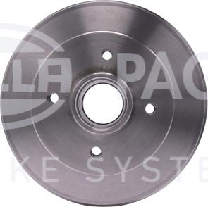 HELLA 8DT 355 300-481 - Спирачен барабан vvparts.bg