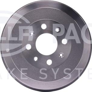 HELLA 8DT 355 300-651 - Спирачен барабан vvparts.bg