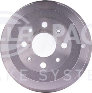 HELLA 8DT 355 300-681 - Спирачен барабан vvparts.bg