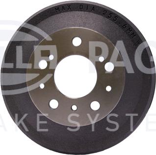 HELLA 8DT 355 300-061 - Спирачен барабан vvparts.bg