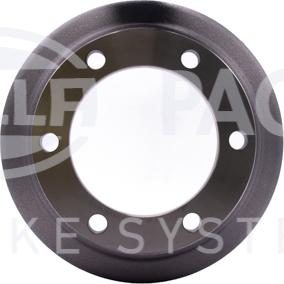 HELLA 8DT 355 300-211 - Спирачен барабан vvparts.bg