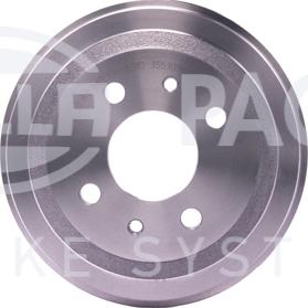 HELLA 8DT 355 301-961 - Спирачен барабан vvparts.bg