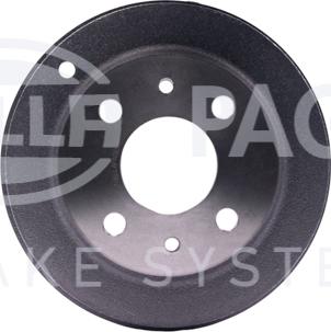 HELLA 8DT 355 301-431 - Спирачен барабан vvparts.bg