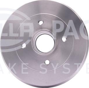 HELLA 8DT 355 301-071 - Спирачен барабан vvparts.bg