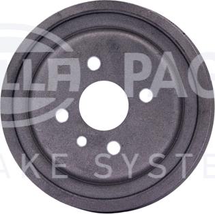 HELLA 8DT 355 301-191 - Спирачен барабан vvparts.bg