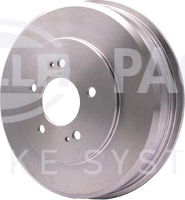 HELLA 8DT 355 301-871 - Спирачен барабан vvparts.bg