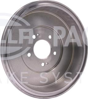 HELLA 8DT 355 301-871 - Спирачен барабан vvparts.bg