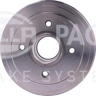 HELLA 8DT 355 301-261 - Спирачен барабан vvparts.bg