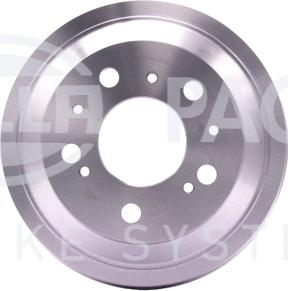 HELLA 8DT 355 302-191 - Спирачен барабан vvparts.bg