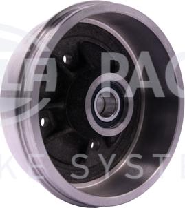 HELLA 8DT 355 302-801 - Спирачен барабан vvparts.bg