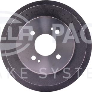 HELLA 8DT 355 302-391 - Спирачен барабан vvparts.bg