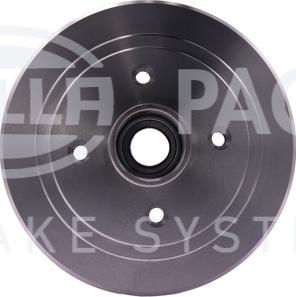 HELLA 8DT 355 302-731 - Спирачен барабан vvparts.bg