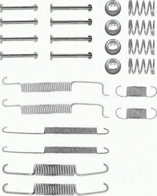 HELLA 8DZ 355 200-011 - Комплект принадлежности, спирани челюсти vvparts.bg