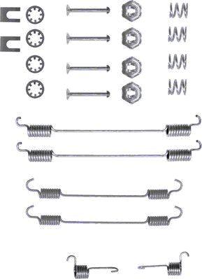 HELLA 8DZ 355 200-371 - Комплект принадлежности, спирани челюсти vvparts.bg