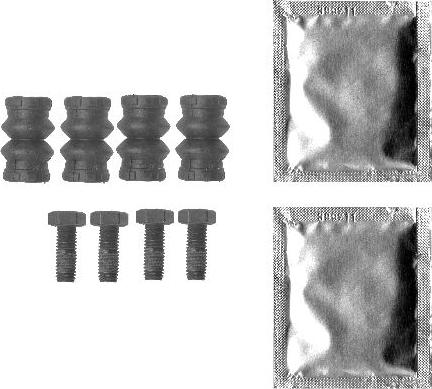 HELLA 8DZ 355 201-621 - Водеща втулка, спирачен апарат vvparts.bg