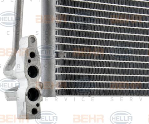 HELLA 8FC 351 344-121 - Кондензатор, климатизация vvparts.bg