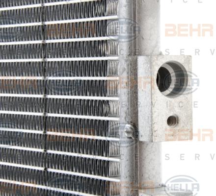 HELLA 8FC 351 343-451 - Кондензатор, климатизация vvparts.bg