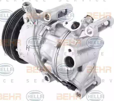 HELLA 8FK 351 005-251 - Компресор, климатизация vvparts.bg