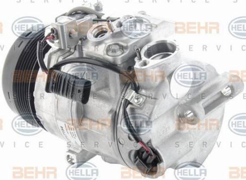 HELLA 8FK 351 006-351 - Компресор, климатизация vvparts.bg